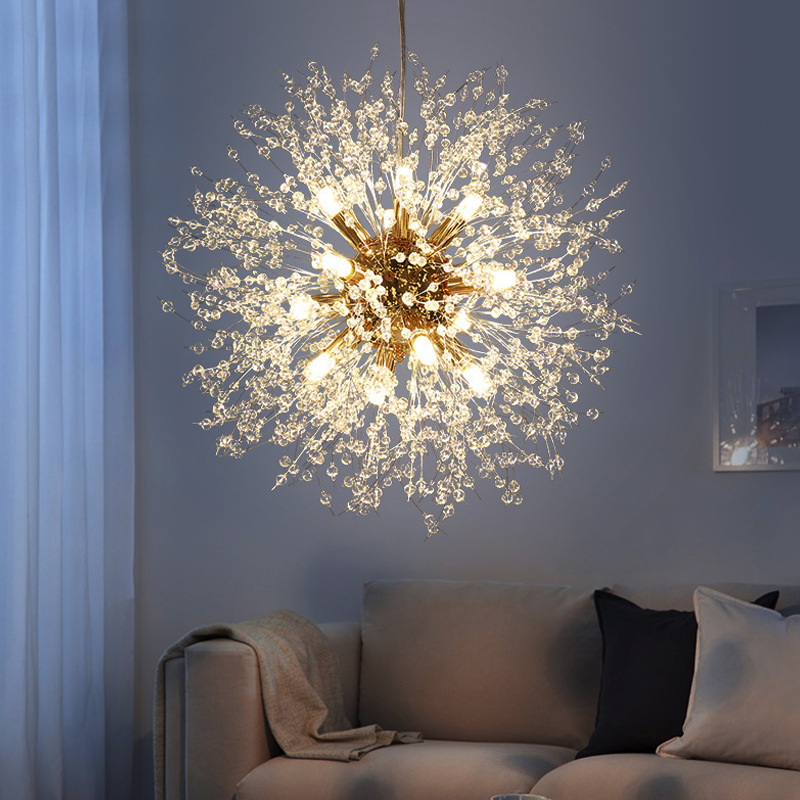 Modern Crystal Crystal Chandelier Pendant Light for bedroom JY9291