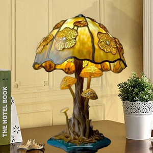 Customize Plant Series Table Lamp Reading Room Night Light Painted Desk Lamp Indoor Decoration Light