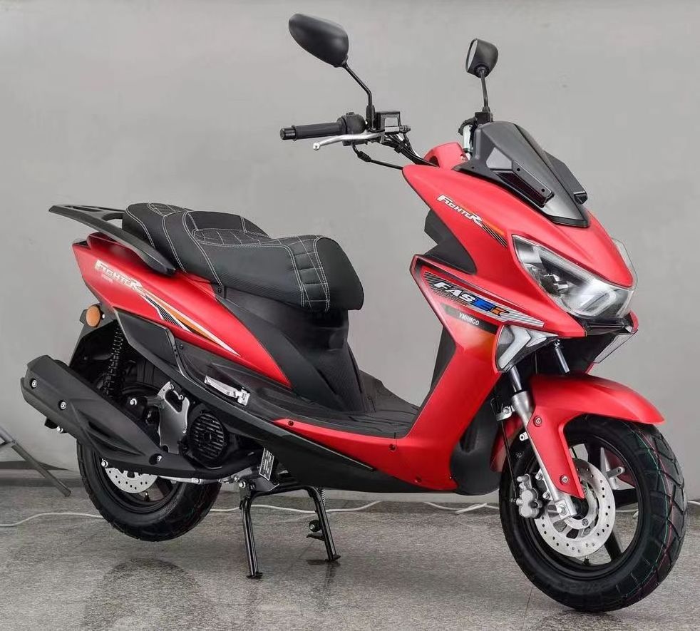 Factory direct selling two seat two wheel fuel motorcycle adult comfortable scooter gasoline motorcycle 150cc