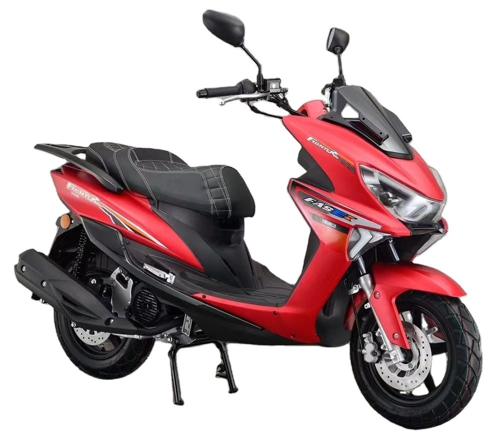 Hot sale high speed gas powered fastest scooter 150CC motor scooter 2 wheel motorcycles