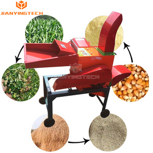 high quality agriculture hay forage grass silage machine chaff cutter with diesel engine  fodder cutting machine