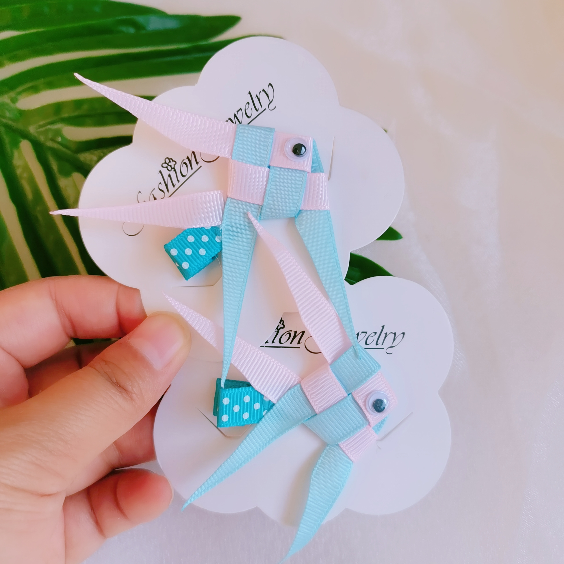 Cute Kids Summer Holiday Party Small Hair Bows Mini Sandbeach Slipper Hair Clips For Girls Kids Sweet Hairgrips Hair Accessories