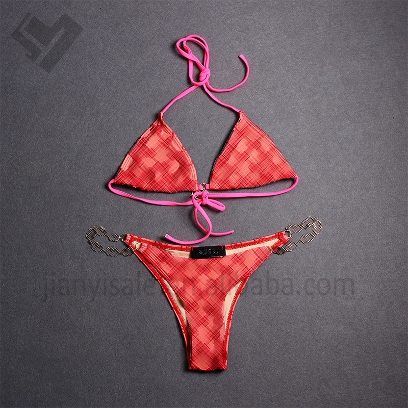 Wholesale Luxury Summer Designer Swimwear Beachwear Bathing Suits Famous Brands Bikini Sets For Women Two Piece Swimsuits