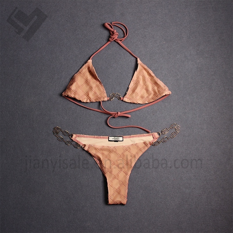 Wholesale Luxury Summer Designer Swimwear Beachwear Bathing Suits Famous Brands Bikini Sets For Women Two Piece Swimsuits