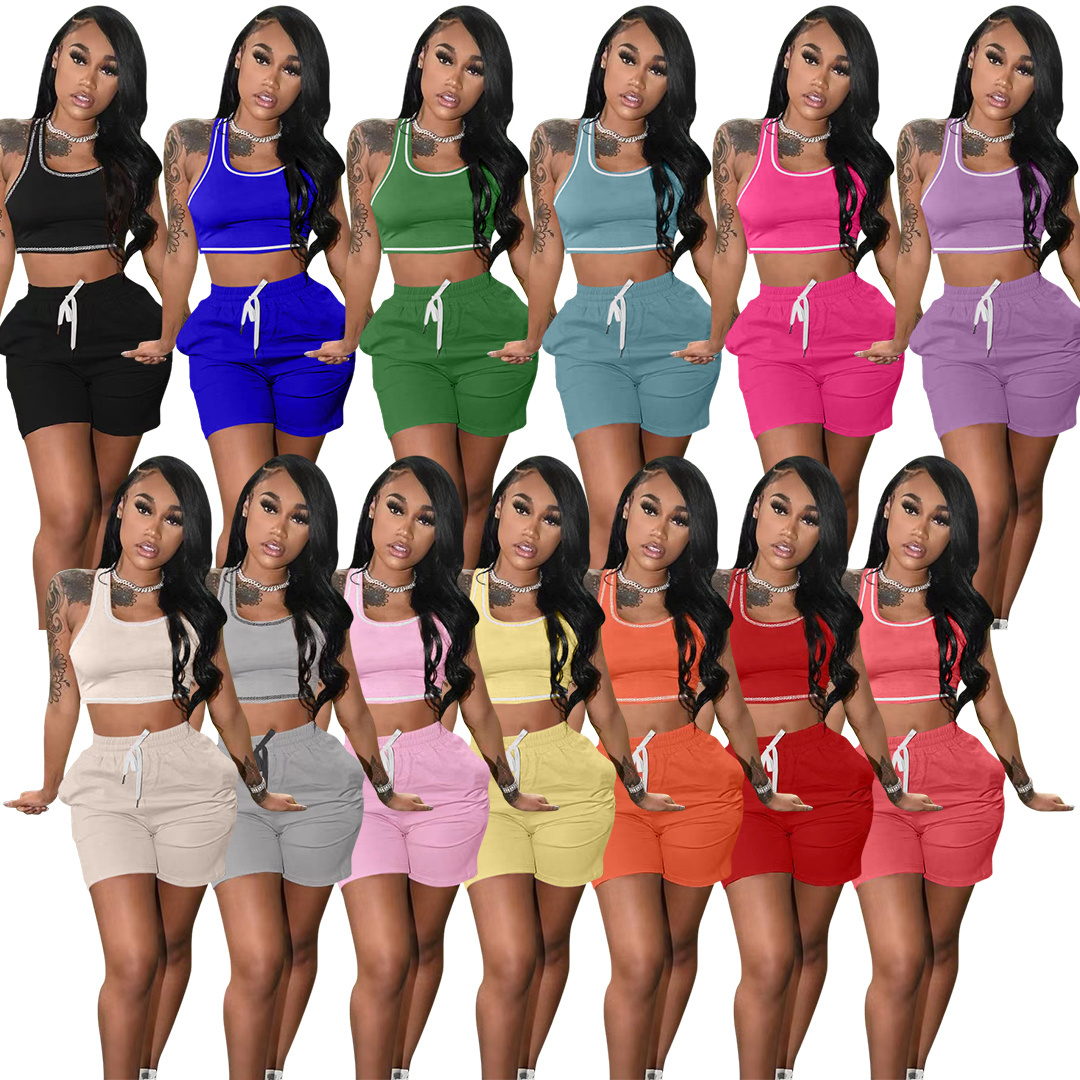 2023 New 2 Piece Set Women Clothing Women's casual clothes Customized women set summer Ladies clothes plus size Two Piece Set