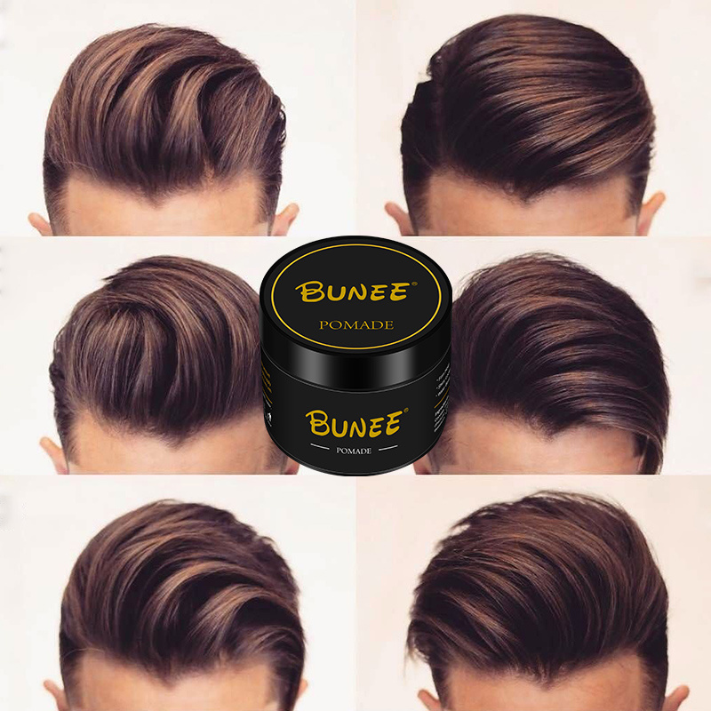 2023 Private Label Barber Hot Sale Medium Hold Hair Pomade Hair Styling  Wax Pomade For Hair