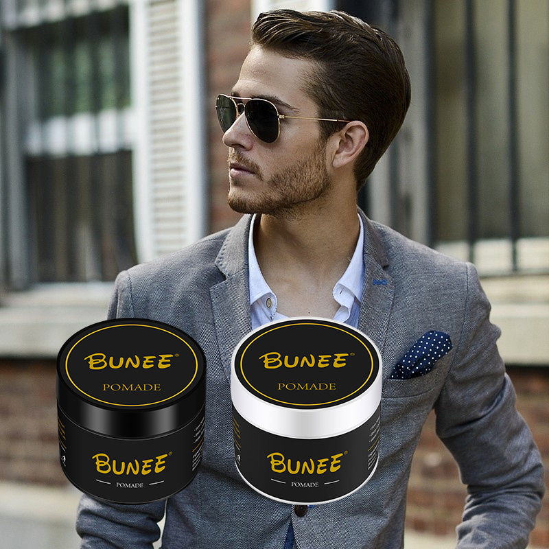 2023 Private Label Barber Hot Sale Medium Hold Hair Pomade Hair Styling  Wax Pomade For Hair