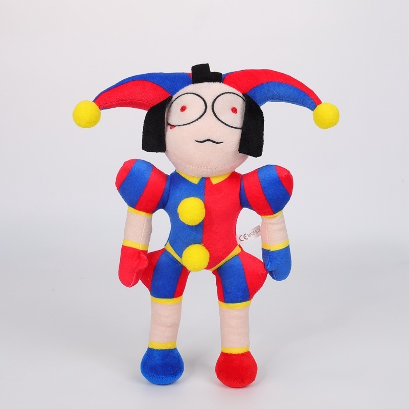 Funny stuffed plush toys THE AMAZING DIGITAL CIRCUS Plush Clown dolls mni Jax Anime Joker kawaii Christmas Gift