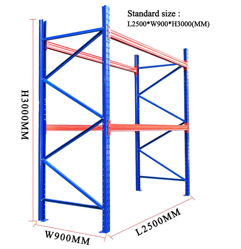 pallet racking warehouse storage large storage warehouse industrial pallet storage shelf rack pallet racking shelves