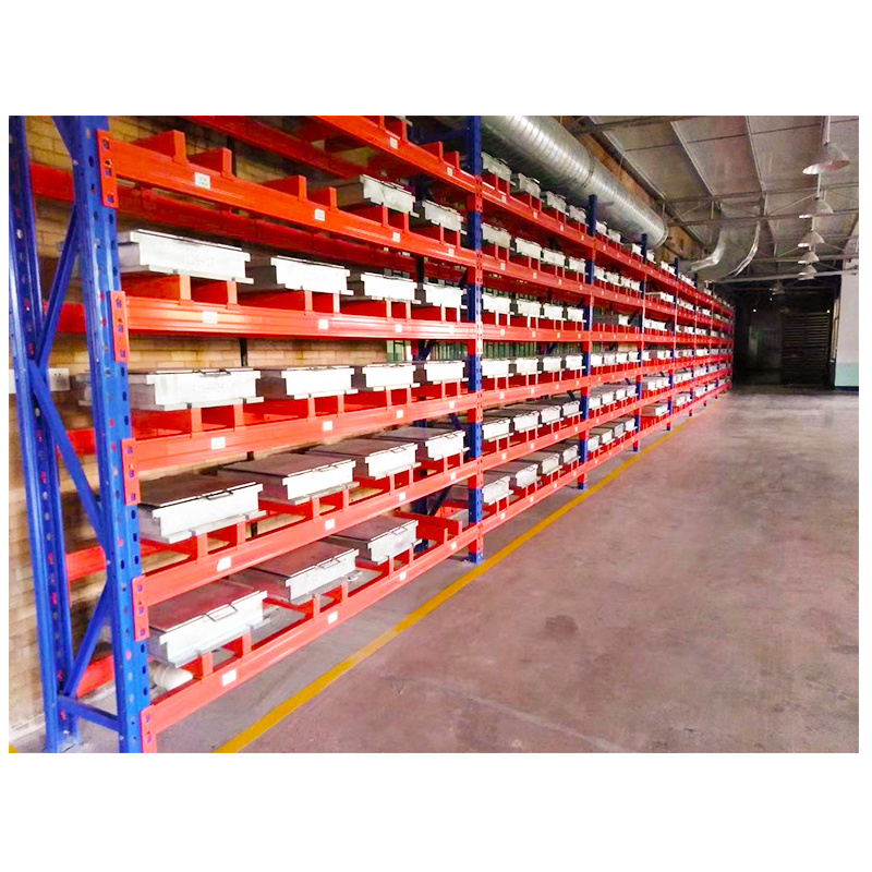 longspan shelving rack high bay industrial shelves narrow aisle Heavy Duty metal Warehouse Storage selective pallet racking