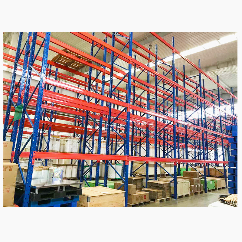 longspan shelving rack high bay industrial shelves narrow aisle Heavy Duty metal Warehouse Storage selective pallet racking