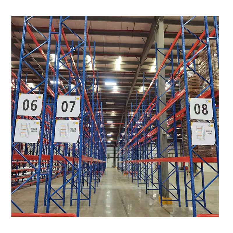 Industrial Warehouse Storage Solutions cold room beam shelving heavy duty Pallet Rack system Double Deep Pallet Storage Shelf