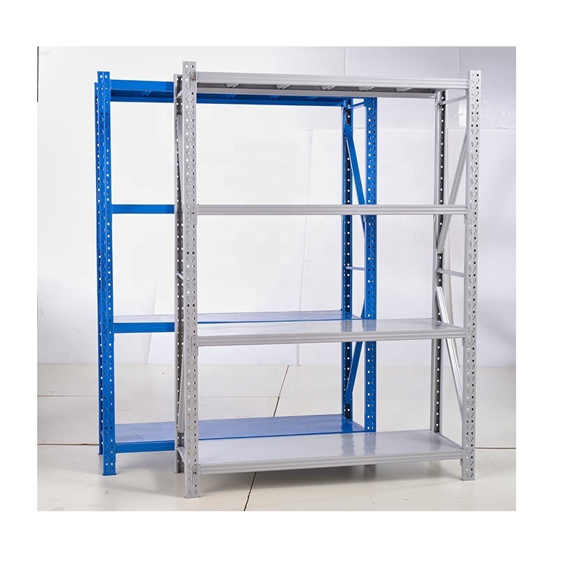 storage rack system hot selling standard warehouse wide span shelving units 4 tier industrial long span garage shelving