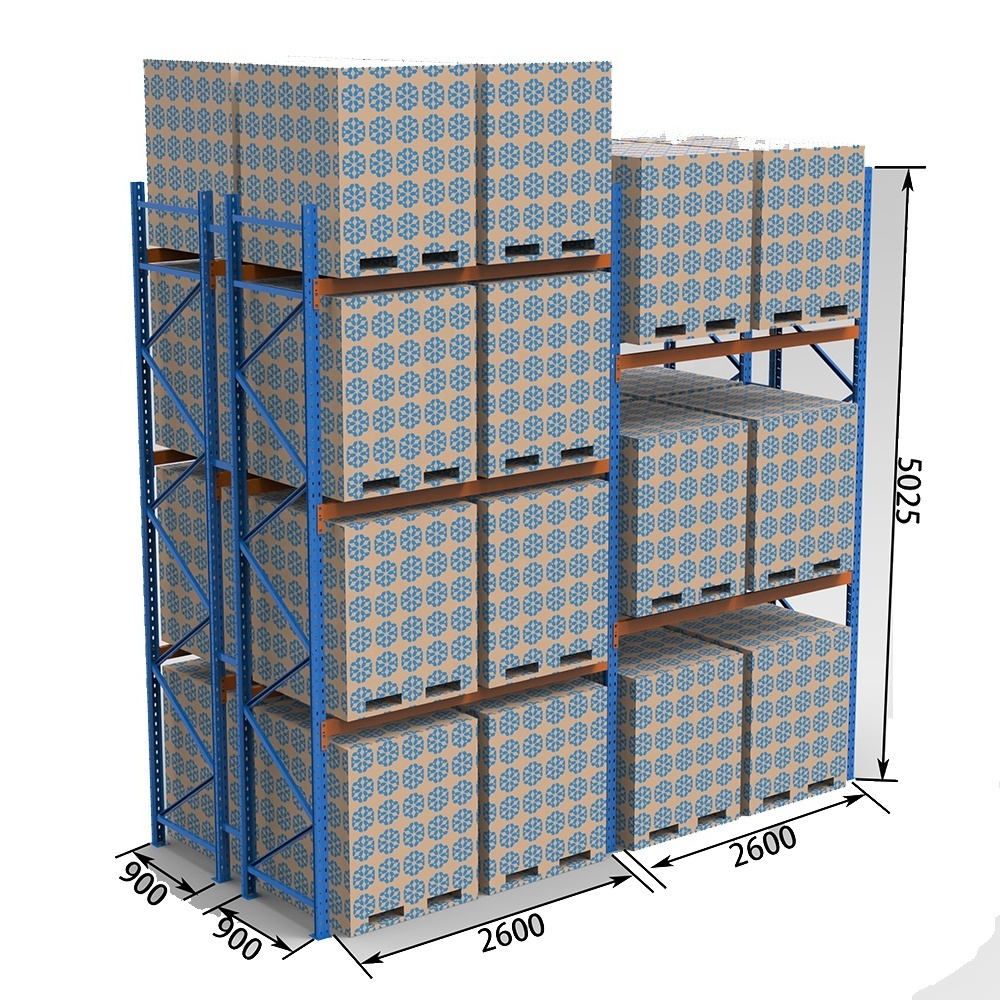 industrial metal storage rack heavy duty storage steel pallet shelves warehouse assemble racking system selective pallet racking