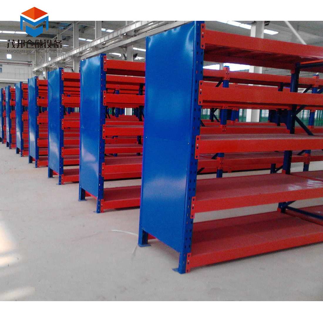 Wholesales Price Customized Racking System heavy duty storage shelf power coating long span warehouse rack