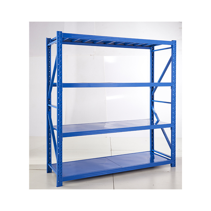 Incredible metal boltless shelf and light duty customizable rack shelving for storage or garage use