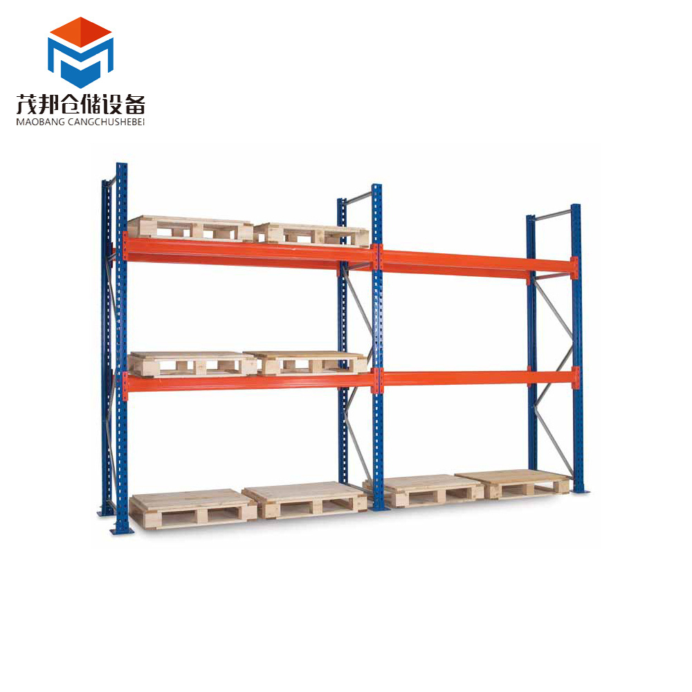 Adjustable metal bolted storage warehouse shelving customized stacking heavy duty pallet rack storage shelves