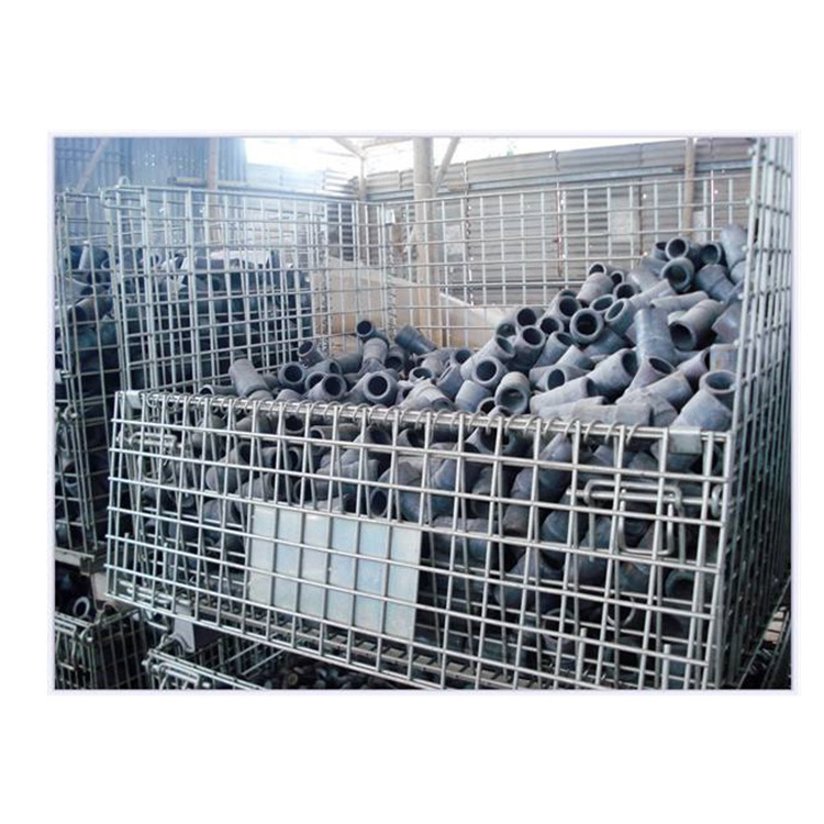 Heavy Duty cage container stillage wire container stillage racking cages pallet stacking cage