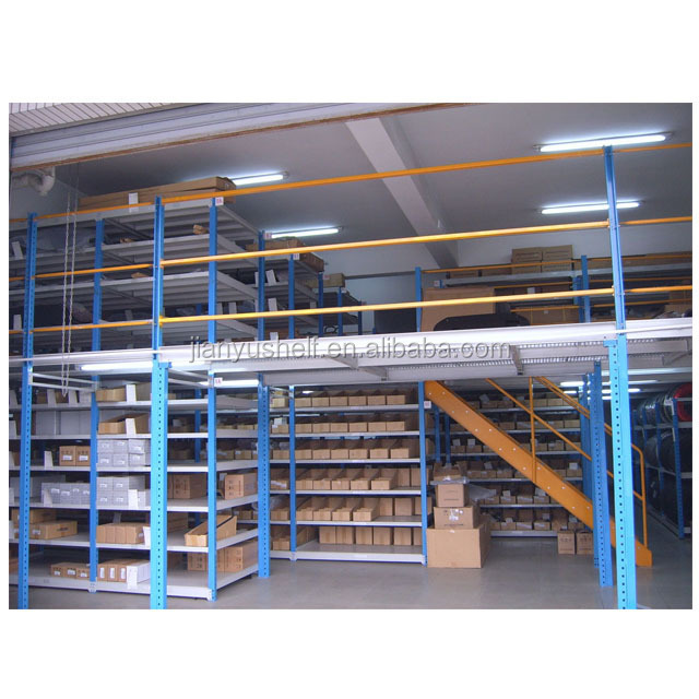 Popular Mezzanine Rack Metal flooring With Loading Zone Storage Office Mezzanine System Mezzanine Shelving