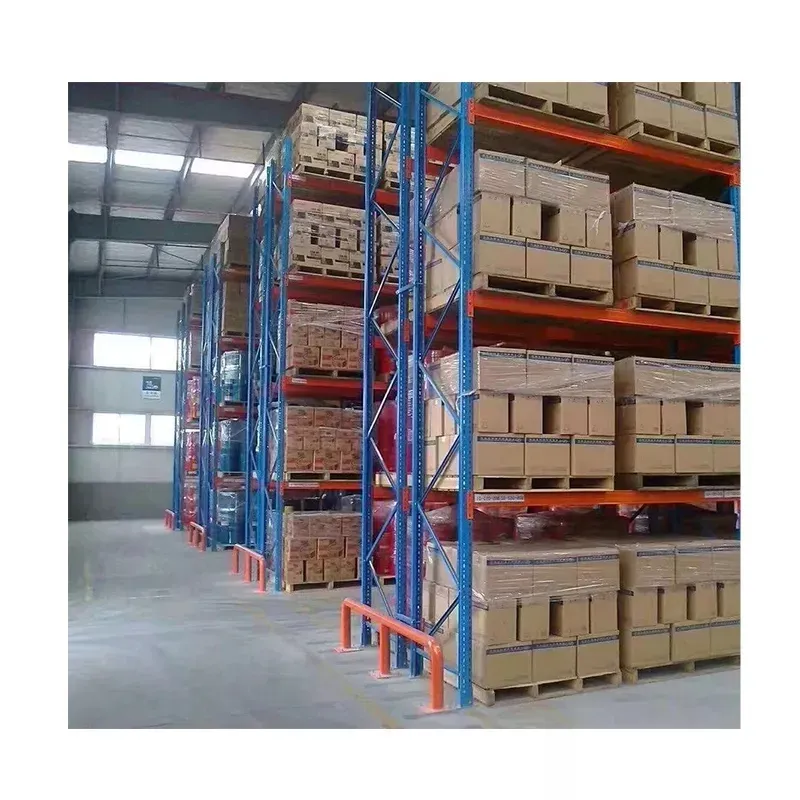 Adjustable metal bolted storage warehouse shelving customized stacking heavy duty pallet rack storage shelves