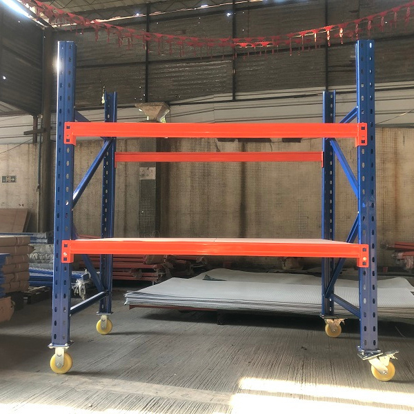 rack warehouse storage medium duty 300kg long span racking system storage shelving metal heavy shelf wheel storage rack