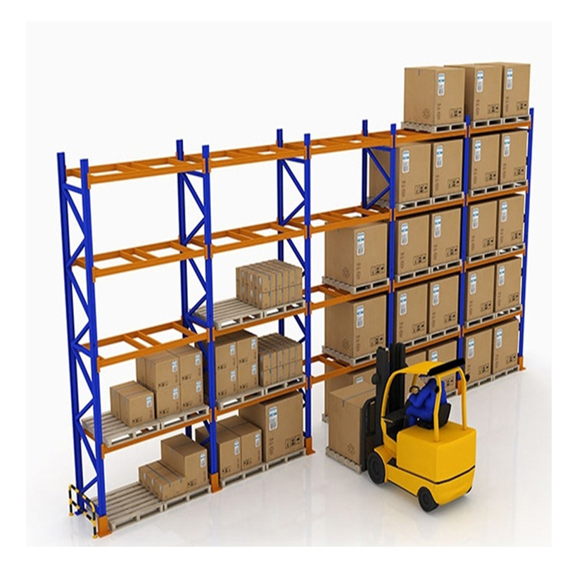 Double deep Beam Industrial Pallet Warehouse Storage Steel Pallet Racking Heavy Duty Selective Pallet Racking System