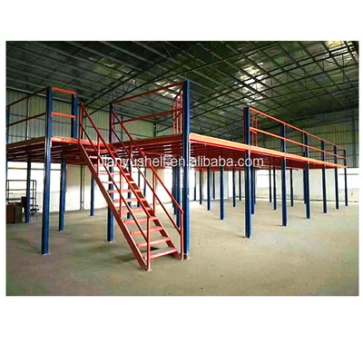 Warehouse Storage Rack Second Floor Mezzanine Heavy Duty Steel Mezzanine Floor