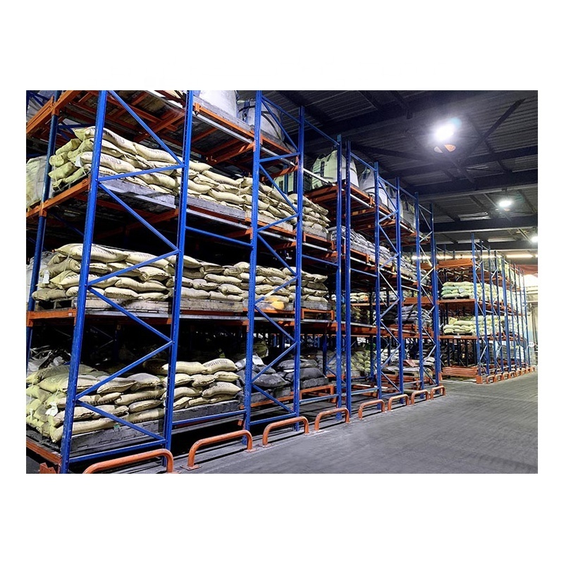 Steel Shelving Adjustable Metal Boltless Shelf Pallet Storage Use Metal Racking Stacking Racks & Shelves