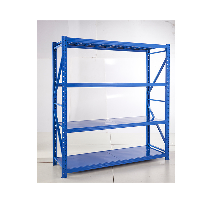 Racking Adjustable metal  boltless shelf and racks  Warehouse Storage Medium Duty Metal Rack Shelf