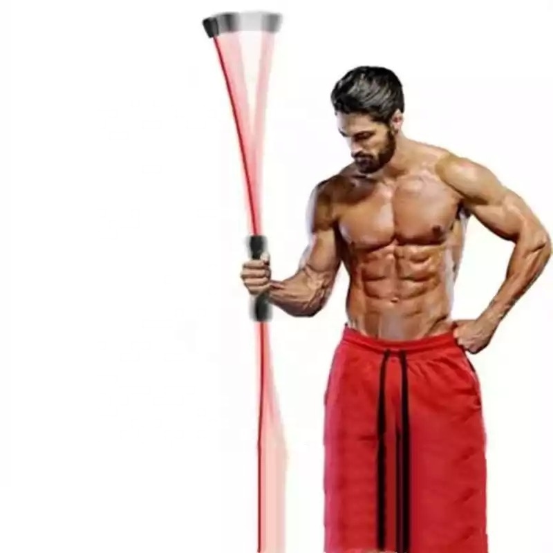 Gym Fitness Aerobic Fiberglass stretch vibrating swing Stick flex flexi Bar