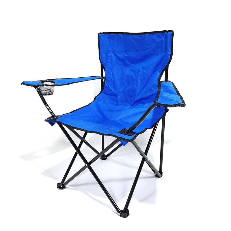 Wholesale Portable OEM Outdoor Picnic Beach Camping Fishing Folding Chair With Armrest