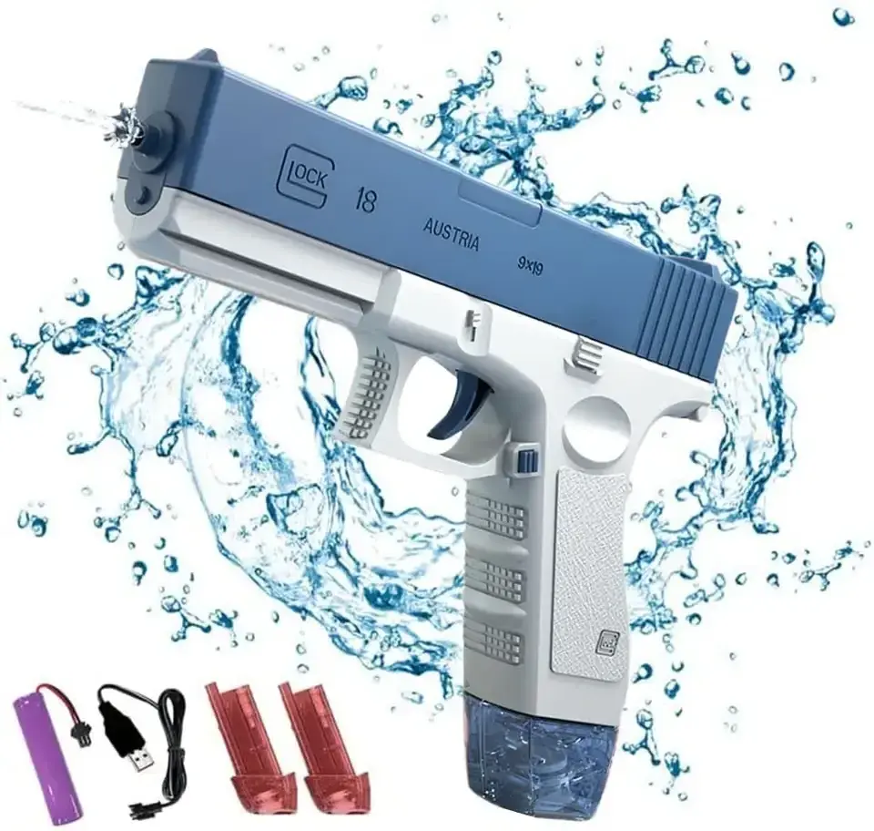 Electric gell gun splash bulletsplash water ball glock hydrogel balls toy blaster gel gun for kids