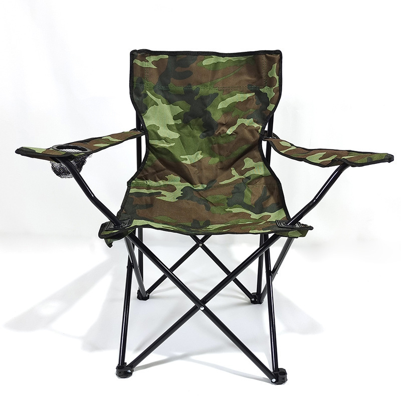 Wholesale Foldable Picnic Traveling Camping Beach Chair With Mesh Cup Holder