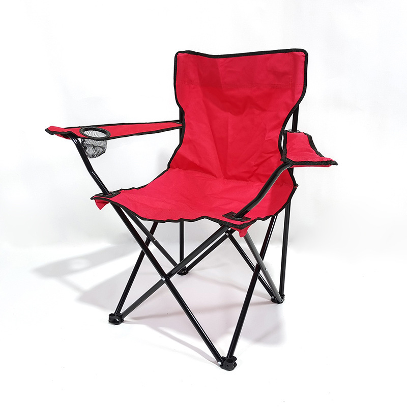 Wholesale Portable OEM Outdoor Picnic Beach Camping Fishing Folding Chair With Armrest