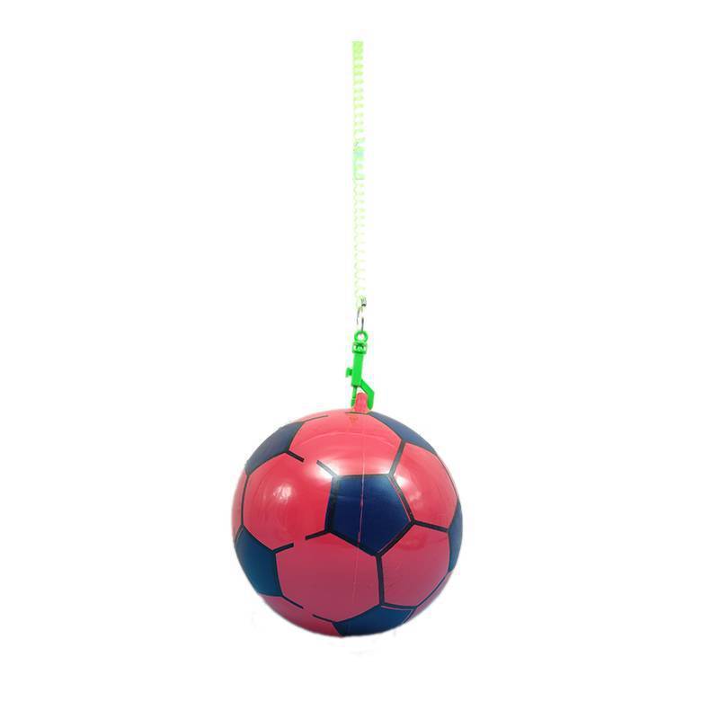 Inflatable beach ball and Portable bounce ball chain with spring rope