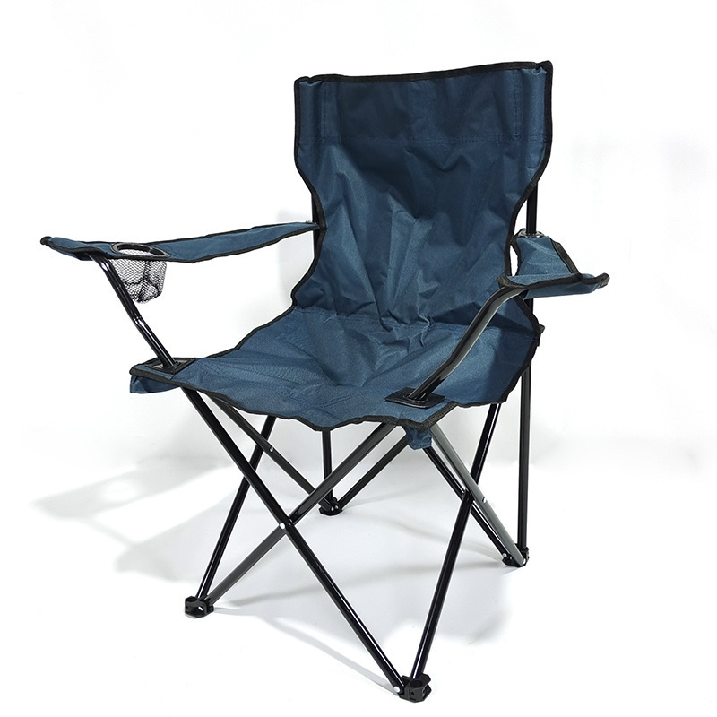 Wholesale Portable OEM Outdoor Picnic Beach Camping Fishing Folding Chair With Armrest