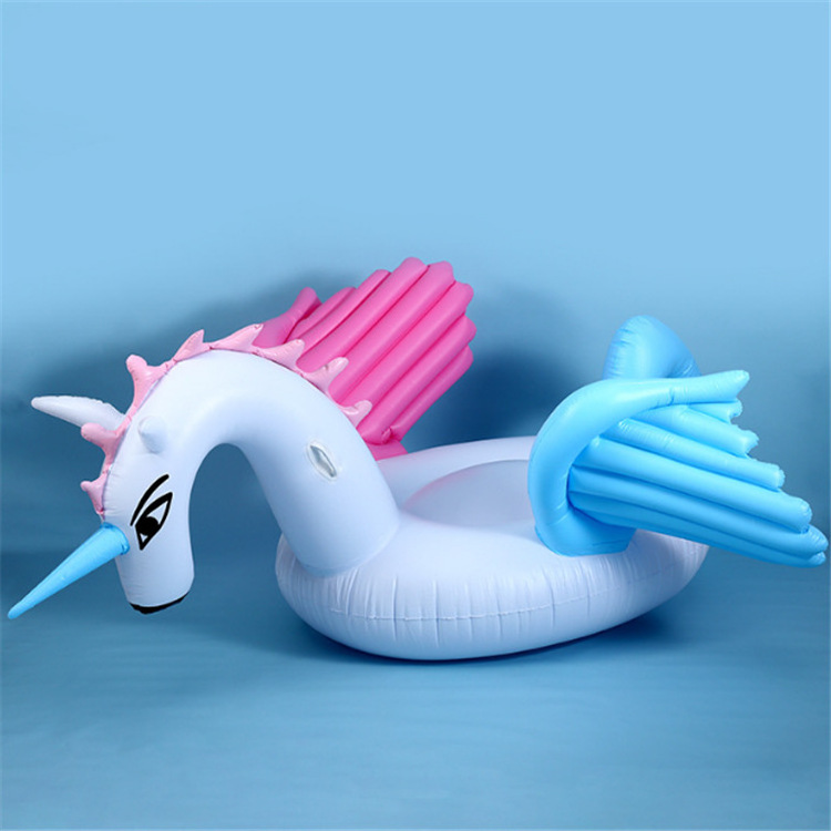 Comfortable Inflatable Unicorn Pool Float Pool Large Floatie Lounge Party Toys Swimming Pool Float