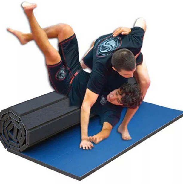 Best gym roll mat carpet gymnastics equipment floor folding cheerleading mats for sale