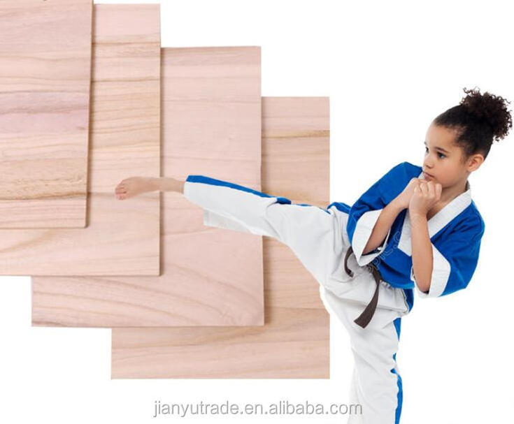 Hot Martial Arts Taekwondo Wood Breaking Boards For Sale