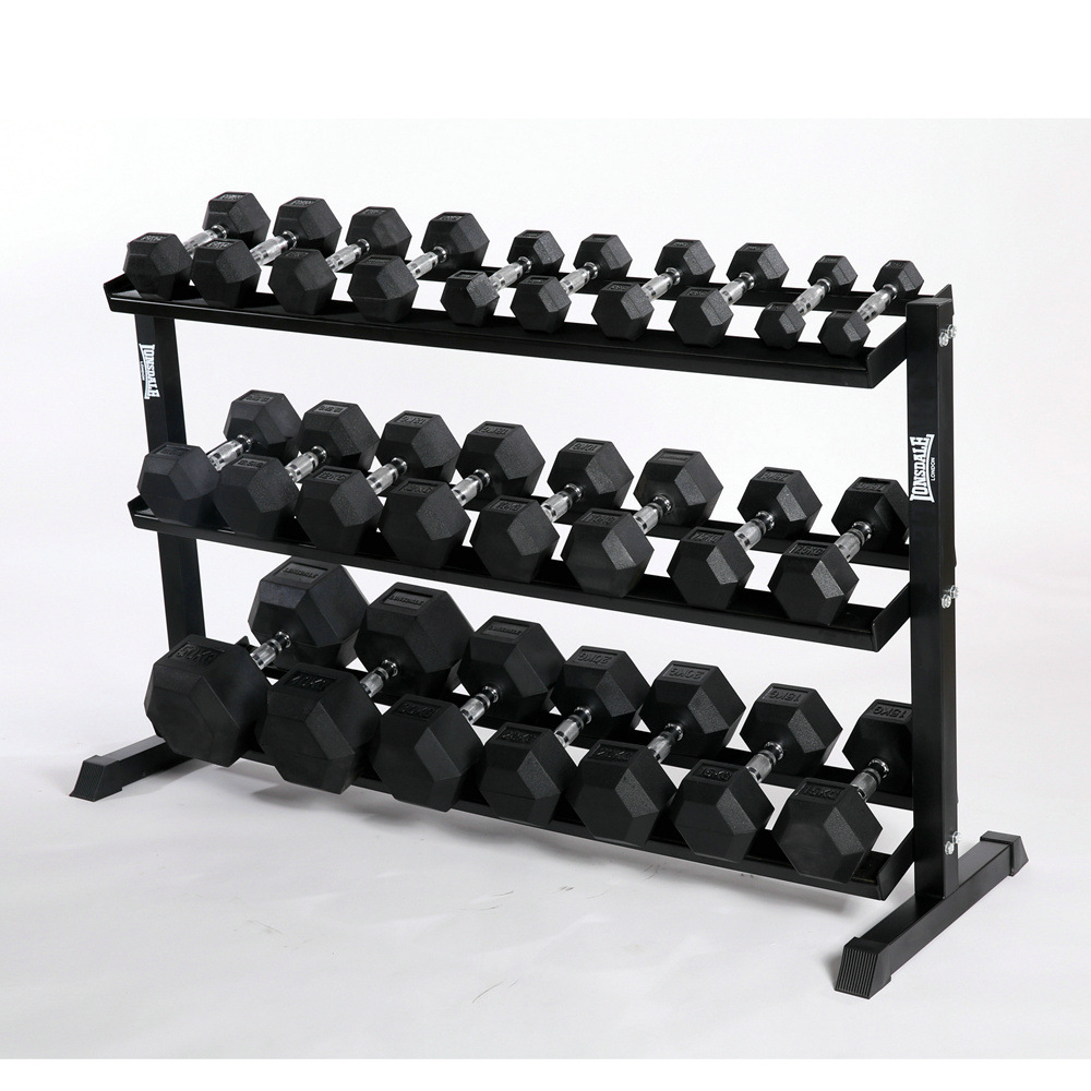 Wholesale Gym Equipment Weight Lifting Hex Dumbbell Stand Rack For Dumbbell