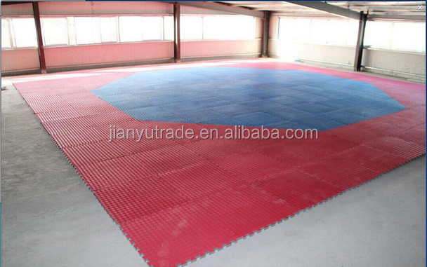 Octagon Shape EVA Tkd Mat Foam Tatami Mma Karate Mat & Taekwondo Interlocking Puzzle Mats