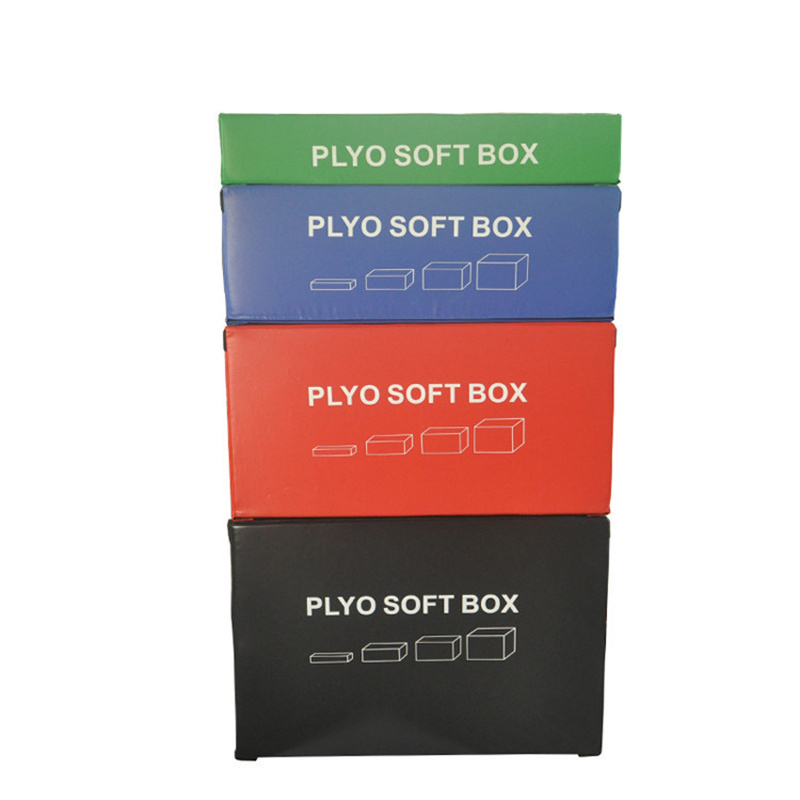 Gym Used PU Leather Jump Box Soft Foam Jump Plyo Box Crossfits Jump Box