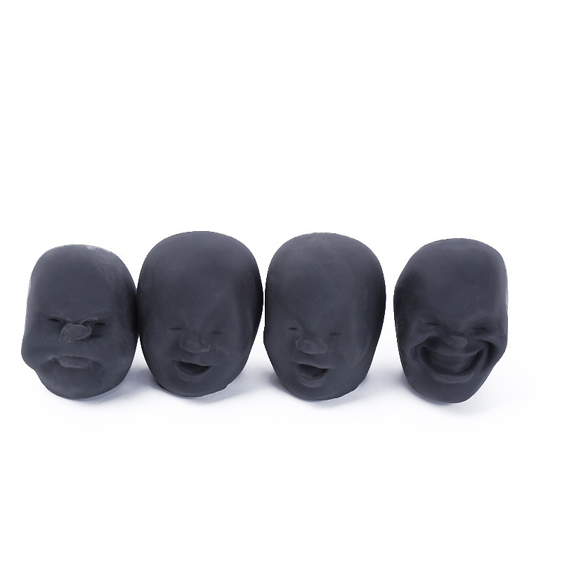 New Design Funny Human Face Emotion Ball Vent Squeeze Adult Toy relieve stress Caomaru ball