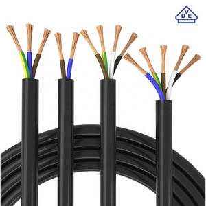 Black H05RN-F H07RN-F 2 3 4 5 6 core 0.75mm2 1mm2 1.5mm2 2.5mm2 4mm2 6mm2 10mm2 16mm2 Flexible Rubber Insulated Cable