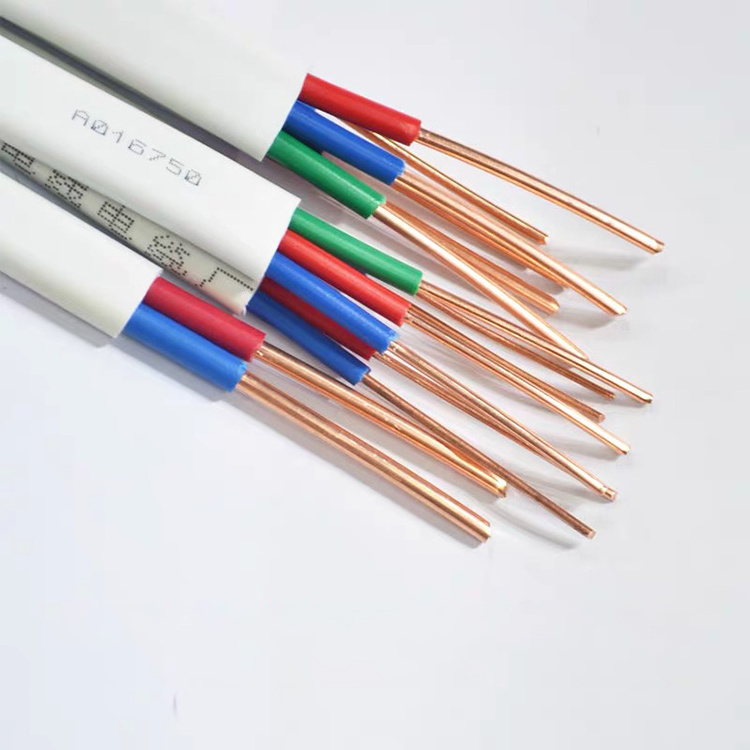 High Quality PVC Insulated Flat Copper Twin Core Wire