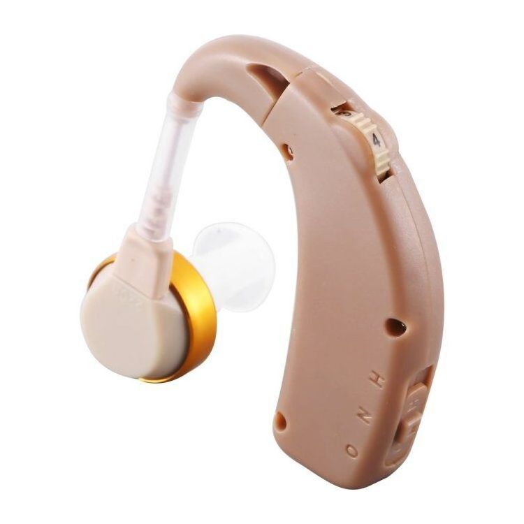 Wireless USB BTE Hearing Amplifier Rechargeable Hearing Aids Earphone for the Deaf