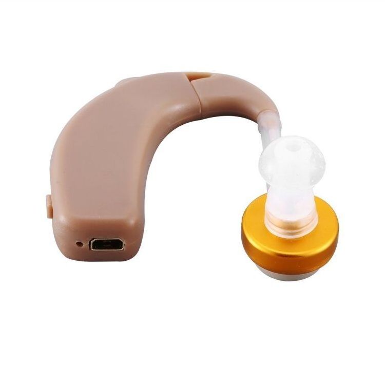 Wireless USB BTE Hearing Amplifier Rechargeable Hearing Aids Earphone for the Deaf