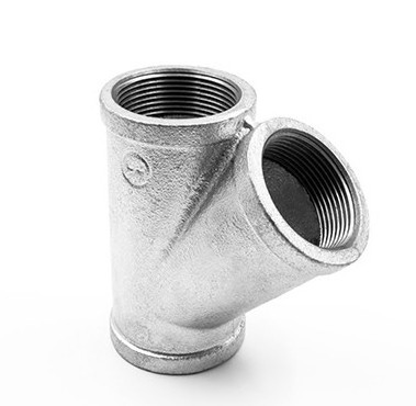 Y Type Tees malleable cast iron pipe fittings