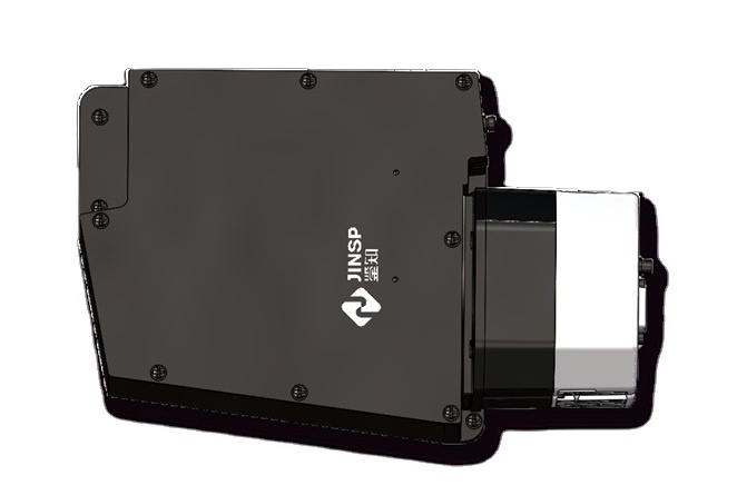 High-Throughput transmission imaging fiber spectrometer for chemical portable deep cooled spectrometer