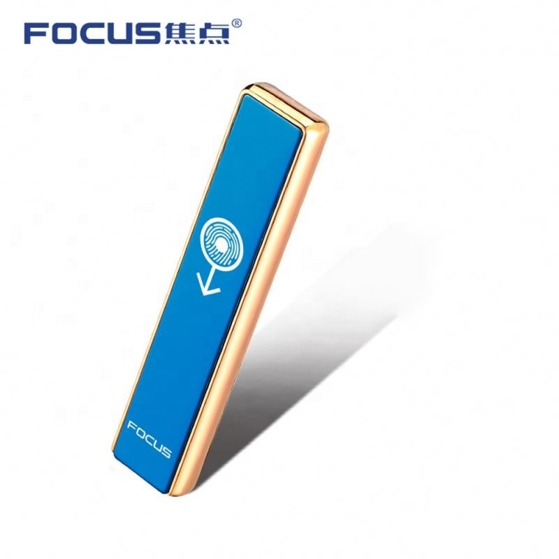 China FOCUS brand slim usb rechargeable cigarette lighter